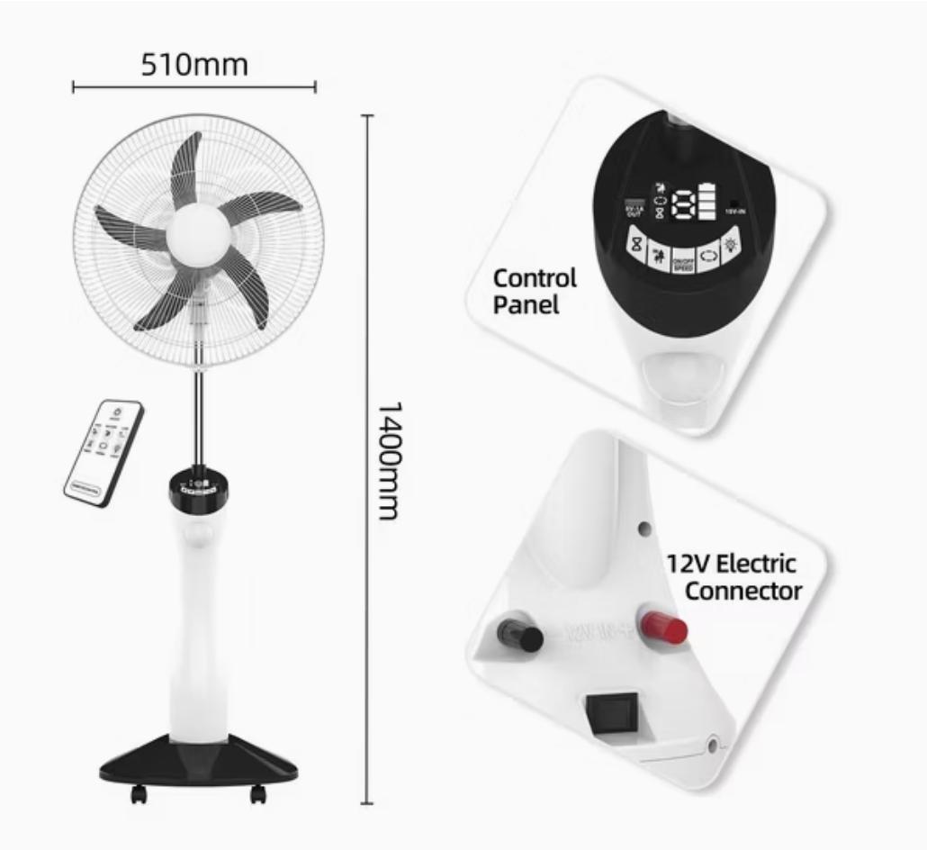 ventilateur Rechargeable